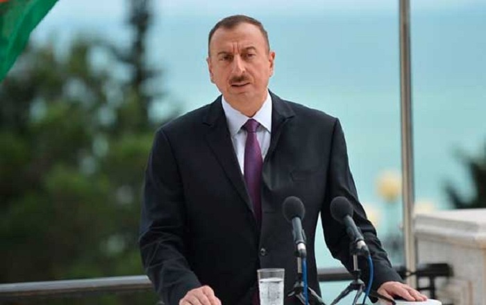 `Azerbaijan youth gained brilliant military victory over Armenian occupants in April` - Ilham Aliyev 